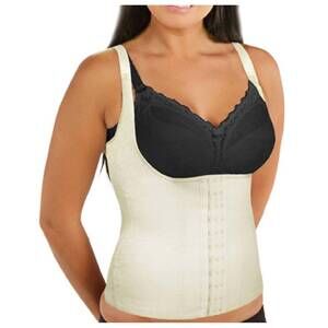NEW CORTLAND venus shaping torsette body shaper in pearl white